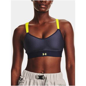 Tmavě šedá dámská sportovní podprsenka Under Armour Infinity Low Strappy