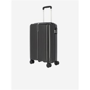 Cestovní kufr v černé barvě Travelite Vaka 4w S Black