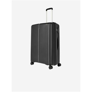 Cestovní kufr v černé barvě Travelite Vaka 4w L Black
