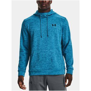 Modrá pánská žíhaná mikina Under Armour UA Armour Fleece Twist HD