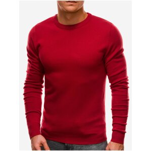 Červený pánský basic svetr Ombre Clothing