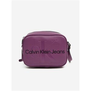 Fialová dámská crossbody kabelka Calvin Klein Jeans Sculpted Camera Bag 1