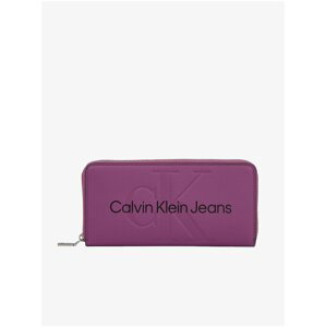 Fialová dámská peněženka Calvin Klein Jeans