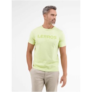 Světle zelené pánské tričko LERROS
