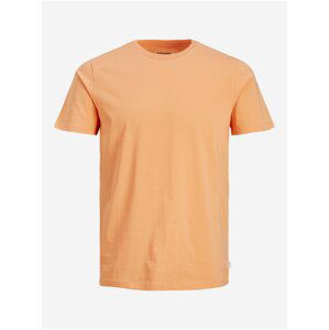 Oranžové pánské basic tričko Jack & Jones