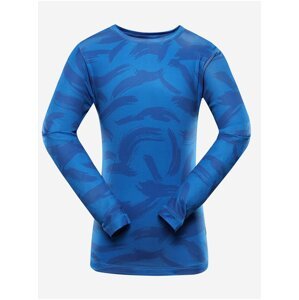 Modré dětské rychleschnoucí tričko ALPINE PRO AMADO