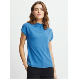 Modré dámské tričko Fransa