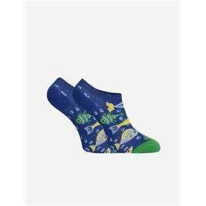 Zeleno-modré klučičí veselé ponožky Dedoles Akvarijní rybičky