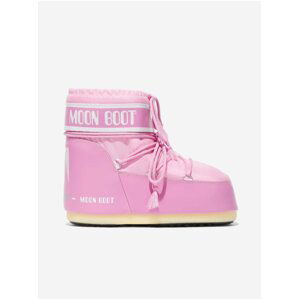 Růžové dámské sněhule Moon Boot Icon Low Nylon