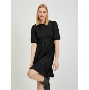 Černé dámské basic šaty ORSAY