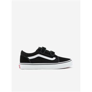 Černé dětské tenisky se semišovými detaily VANS  Old Skool