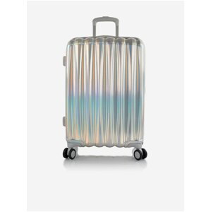 Cestovní kufr v stříbrné barvě Heys Astro M