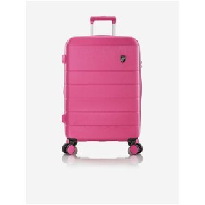 Růžový cestovní kufr Heys Neo M