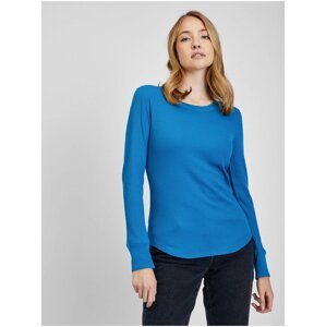 Modré dámské basic tričko GAP