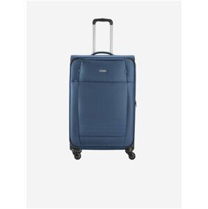 Tmavě modrý cestovní kufr Travelite Seaside 4w L