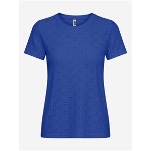 Modré dámské tričko JDY Cathinka
