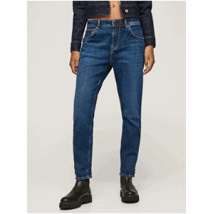 Tmavě modré dámské straight fit džíny Pepe Jeans Violet