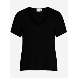 Černé dámské basic tričko VILA Paya
