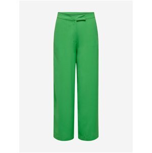 Zelené dámské široké kalhoty JDY Vincent