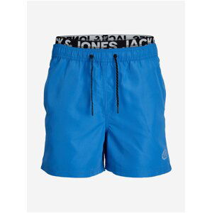 Modré pánské plavky Jack & Jones Fiji