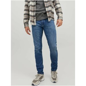 Modré pánské slim fit džíny Jack & Jones Liam