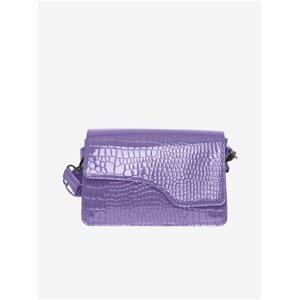 Světle fialová dámská crossbody kabelka s krokodýlím vzorem Pieces Bunna