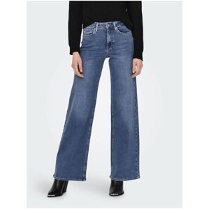 Modré dámské široké džíny ONLY Madison