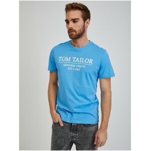 Modré pánské tričko Tom Tailor