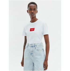 Bílé dámské tričko Calvin Klein Jeans