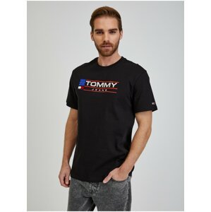 Černé pánské tričko Tommy Jeans