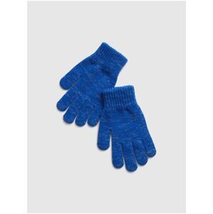 Tmavě modré dětské prstové rukavice GAP
