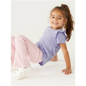 Světle fialové holčičí tričko Marks & Spencer
