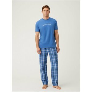 Modrá pánská pyžamová souprava Marks & Spencer
