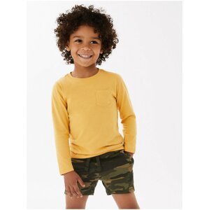 Žluté dětské tričko Marks & Spencer