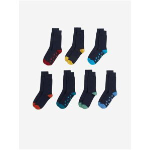 Sada sedmi párů ponožek v tmavě modré barvě Marks & Spencer Cool & Fresh™