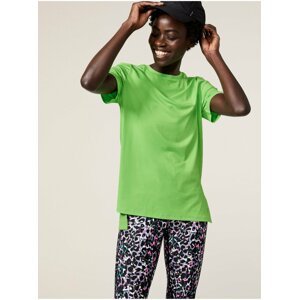 Neonově zelené dámské sportovní tričko  Marks & Spencer