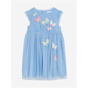 Modré holčičí tylové šaty Marks & Spencer