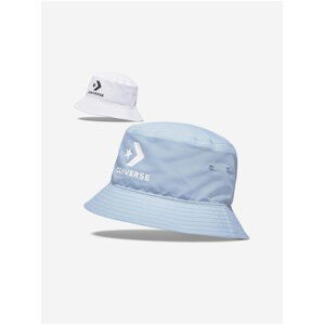 Modro-bílý oboustranný klobouk Converse