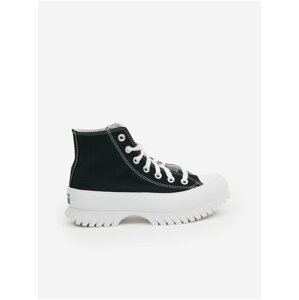 Černé kotníkové tenisky na platformě Converse Chuck Taylor All Star Lugged 2.0