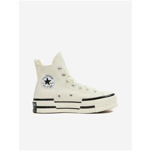 Krémové dámské kotníkové tenisky Converse Chuck 70 Plus