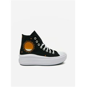 Černé dámské kotníkové tenisky Converse Chuck Taylor All Star Move