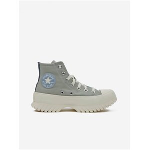 Světle zelené dámské kotníkové tenisky na platformě Converse Chuck Taylor All Star Lugged 2.0