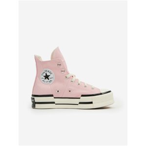 Světle růžové dámské kotníkové tenisky Converse Chuck 70 Plus