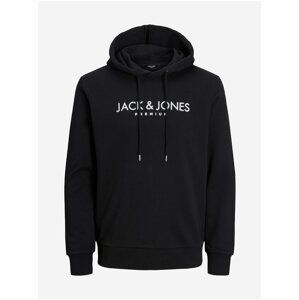 Černá pánská mikina s kapucí Jack & Jones Jake