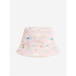Světle růžový holčičí vzorovaný klobouk Marks & Spencer Peppa Pig™