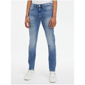 Modré pánské slim fit džíny Calvin Klein Jeans