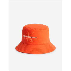 Oranžový dámský klobouk Calvin Klein Jeans
