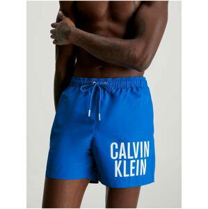 Modré pánské plavky Calvin Klein Underwear