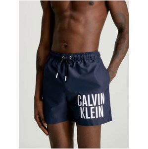 Tmavě modré pánské plavky Calvin Klein Underwear