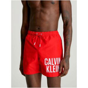 Červené pánské plavky Calvin Klein Underwear